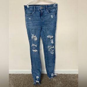 American Eagle high waisted skinny jeans